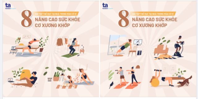 TẬP THỂ DỤC TẠI NHÀ TRONG MÙA CÔ VI - NÂNG CAO SỨC KHỎE CƠ XƯƠNG KHỚP