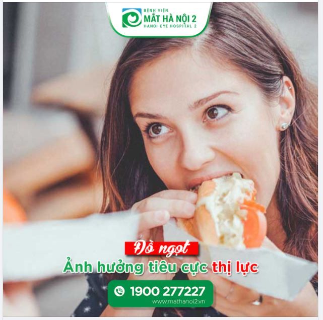 ĂN NHIỀU ĐỒ NGỌT CÓ THẬT SỰ ẢNH HƯỞNG ĐẾN THỊ LỰC?