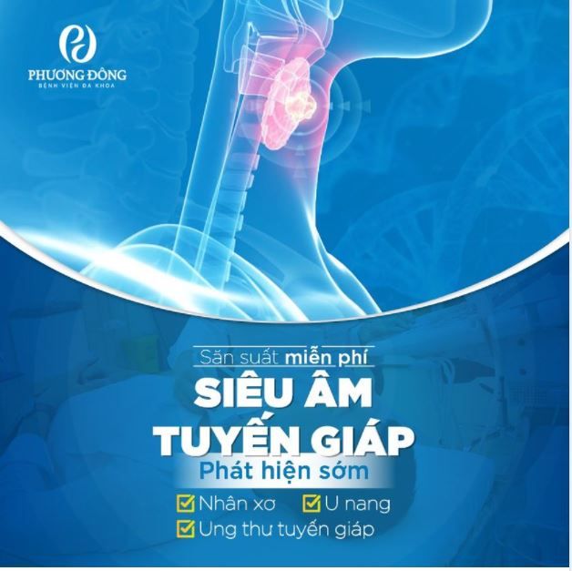 Săn suất siêu âm tuyến giáp miễn phí - Phát hiện sớm nhân xơ, u nang, ung thư tuyến giáp