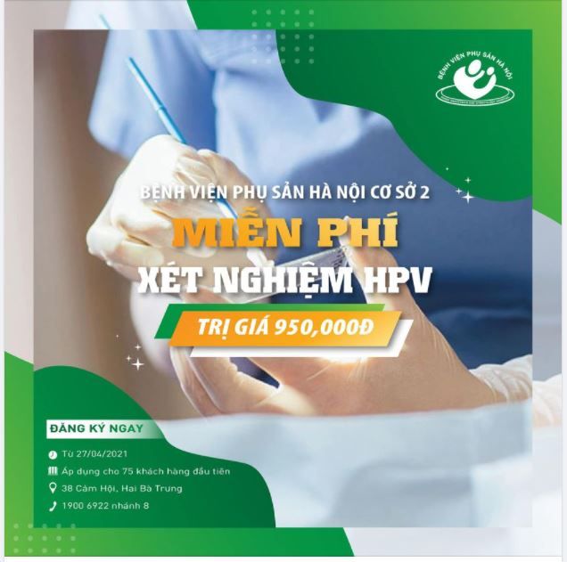 MIỄN PHÍ XÉT NGHIỆM HPV - nguyên nhân chính ung thư cổ tử cung