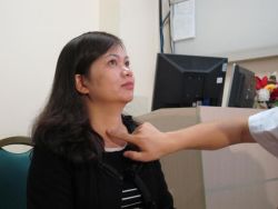 Sóng cao tần làm “biến mất” u bướu cổ mà không cần phẫu thuật - Bệnh viện Bạch Mai
