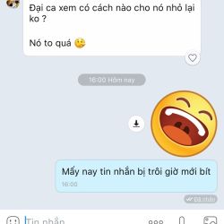 Độn dương vật xong to quá, feedback của khách hàng nam vui tính