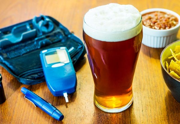 Tác hại của rượu bia đối với người bị tiểu đường