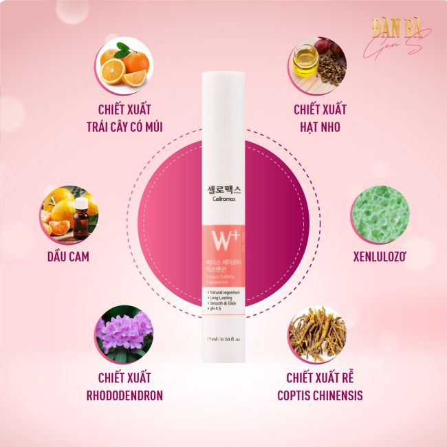 Cellromax Venus - gel Tăng khoái cảm phái đẹp