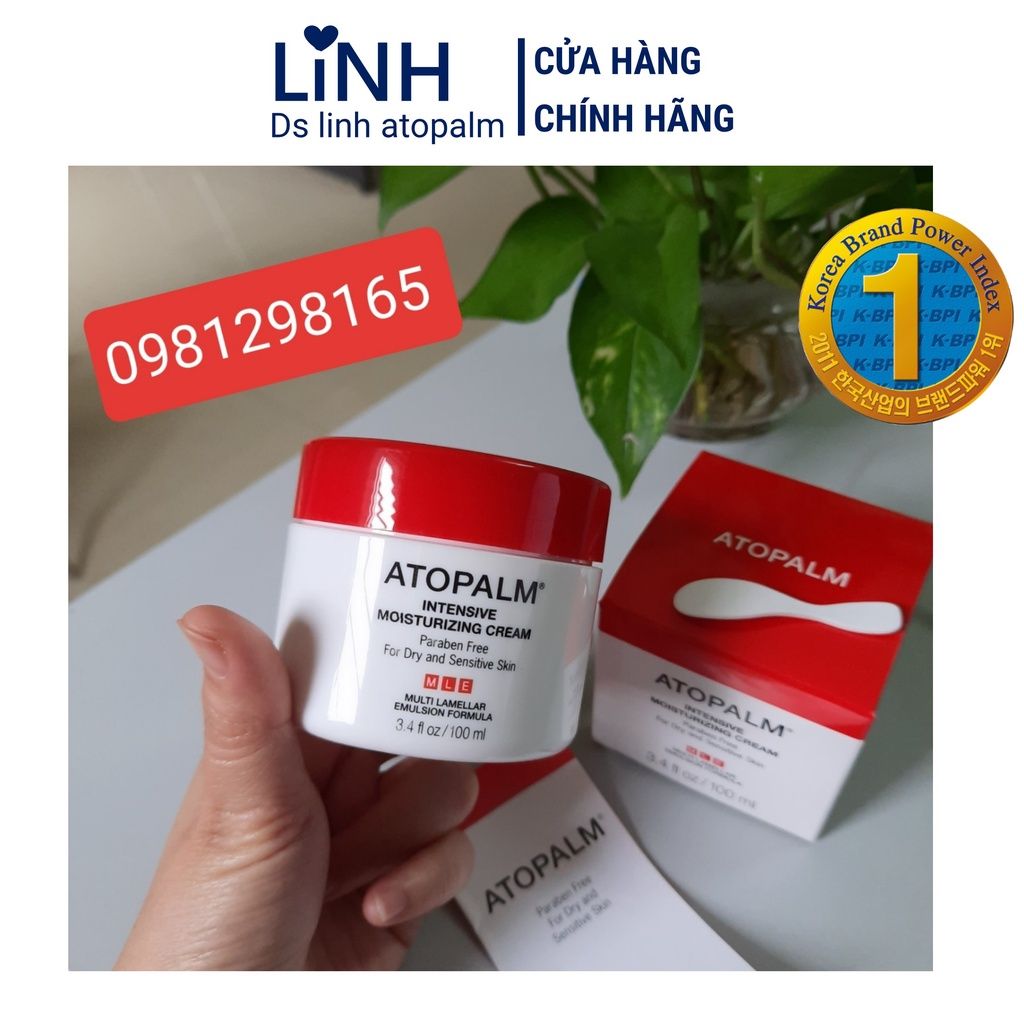 Kem ATOPALM 100ml - Giảm chàm sữa, Phục hồi hàng rào da, Dưỡng Da cho bé