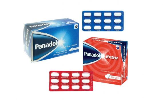 panadol xanh va do