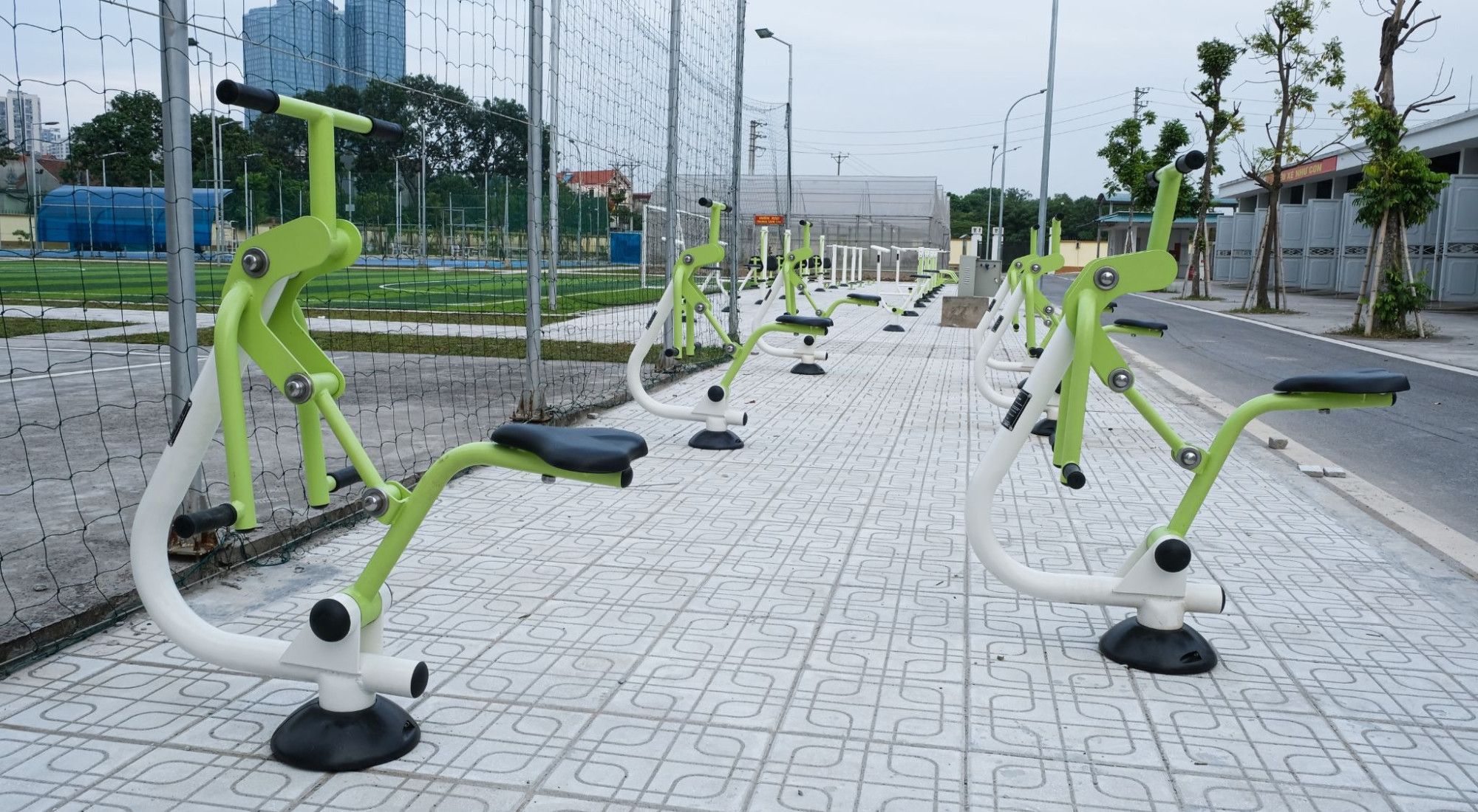 Hoàn thành lắp đặt thiết bị ngoài trời tại trung tâm 186 Đa Tốn