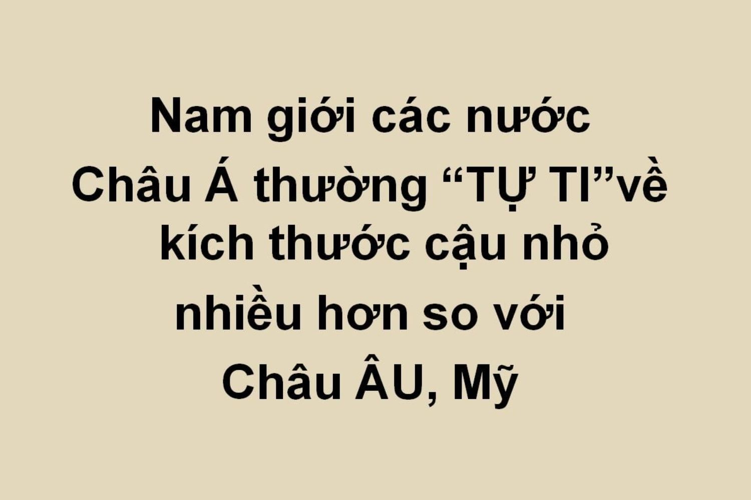 Nỗi khổ tâm của anh em Châu Á