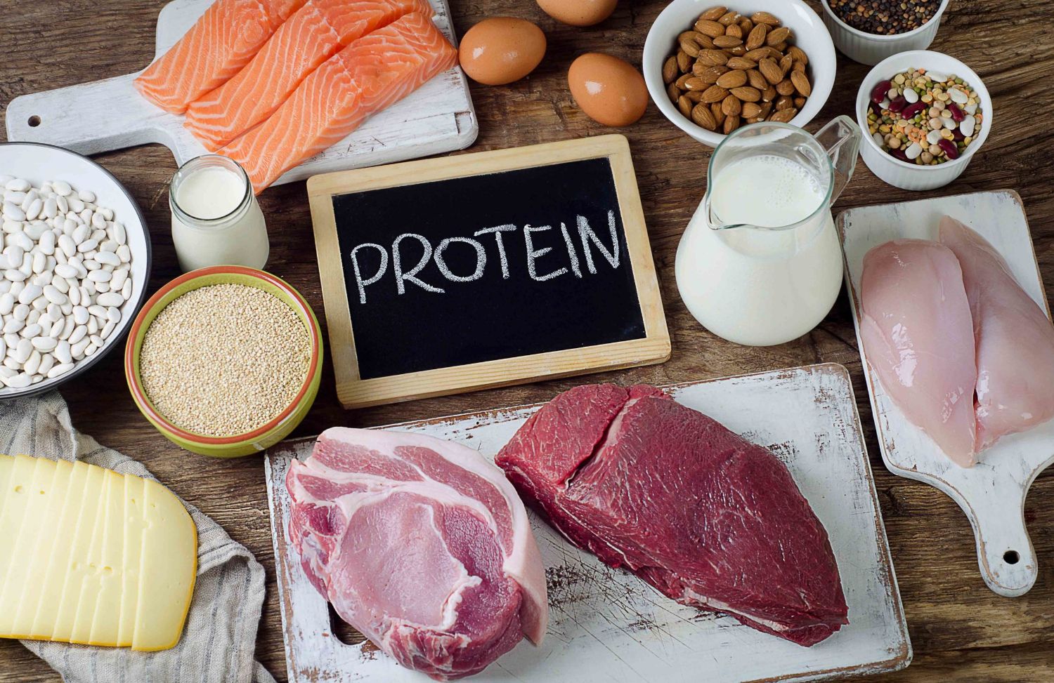 Chế độ ăn protein giảm cân nên bao gồm những loại thực phẩm nào?
