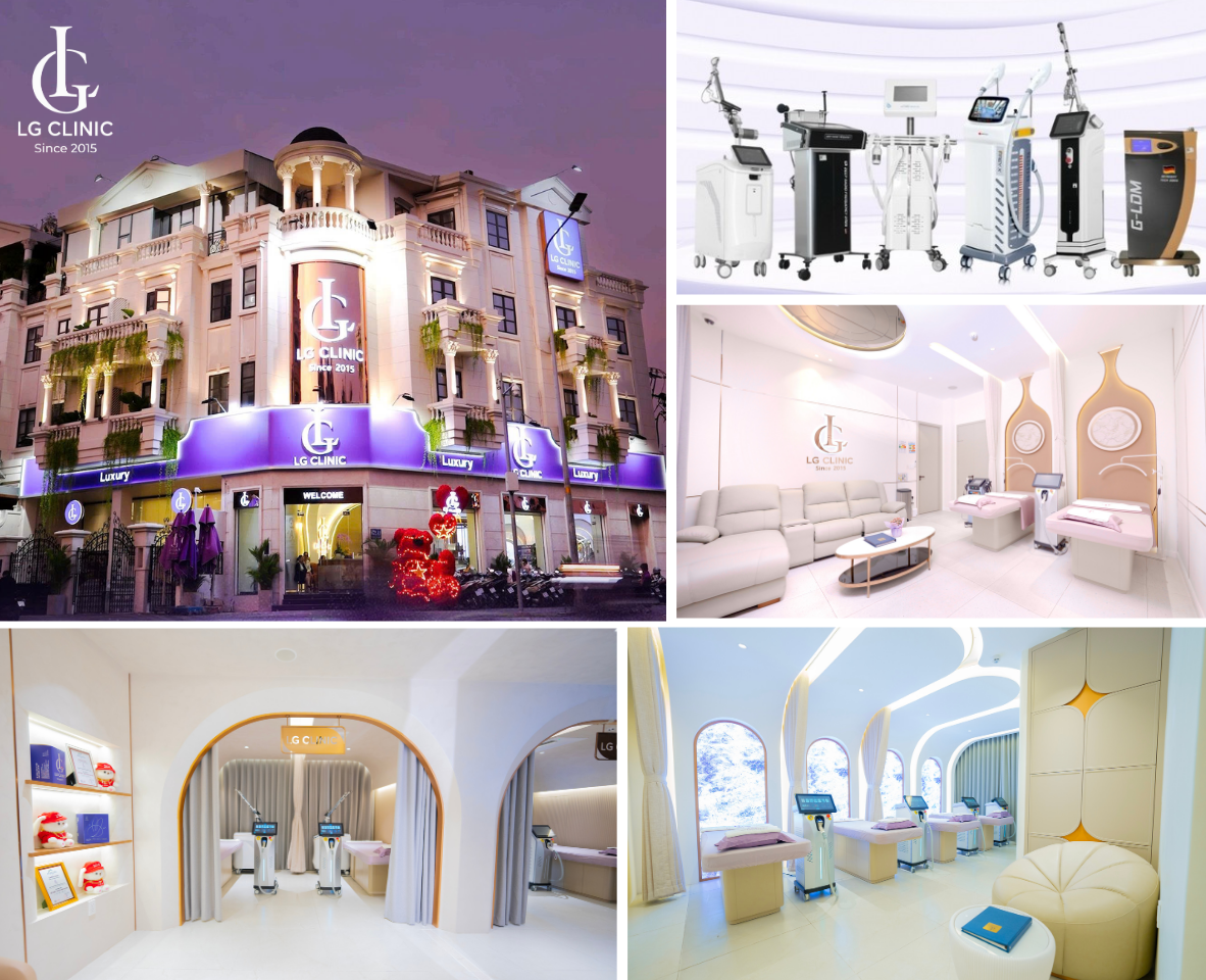 Viện thẩm mỹ LG Clinic chú trọng đầu tư hệ thống máy móc hiện đại nhập khẩu vào liệu trình triệt lông