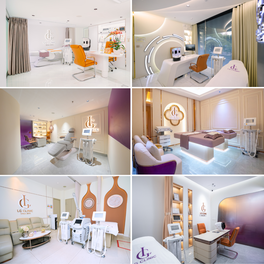 Không gian sang trọng và riêng tư là yếu tố giúp LG Clinic được nhiều người nổi tiếng lựa chọn để làm đẹp